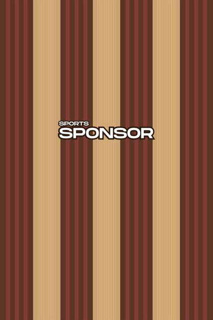 Fondo vectorial Retro Stripe para camiseta deportiva Sublimación de tela Textura de patrón textil