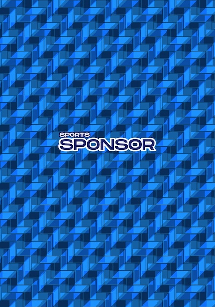Fondo vectorial para la sublimación del jersey deportivo Textura del patrón textil