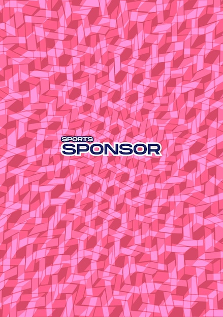Fondo vectorial para la sublimación del jersey deportivo Textura del patrón textil