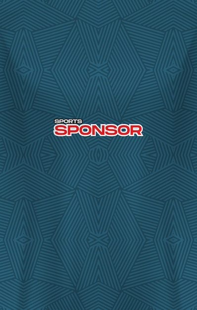 Fondo vectorial para la sublimación del jersey deportivo Textura del patrón textil