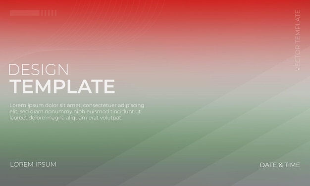 Fondo vectorial de textura granulada colorida en rojo y verde