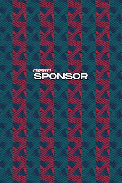 Fondo vectorial para la textura del patrón de sublimación de la camiseta deportiva