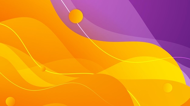 El fondo vectorial texturizado abstracto con color naranja y púrpura puede usarse para carteles publicitarios que cubren anuncios promocionales y más