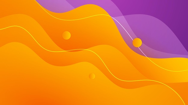 El fondo vectorial texturizado abstracto con color naranja y púrpura puede usarse para carteles publicitarios que cubren anuncios promocionales y más