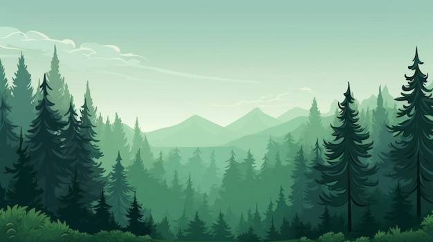 Fondo vectorial verde