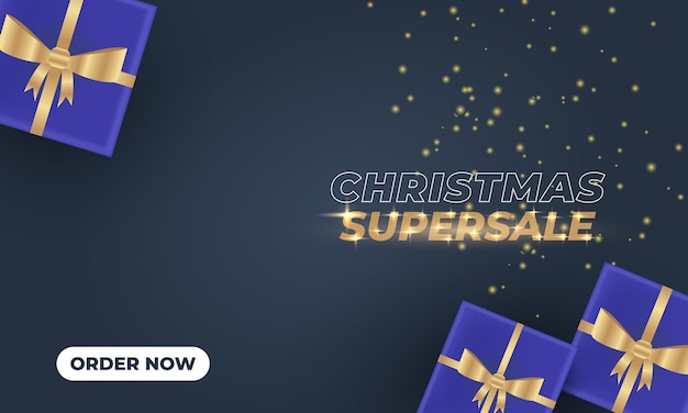 Fondo de venta especial del día de navidad