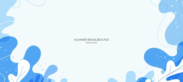 fondo de verano verano tropical