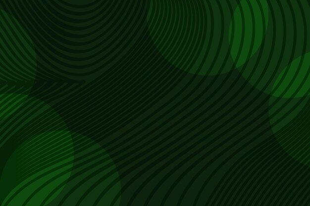fondo verde abstracto con líneas Ilustración vectorial