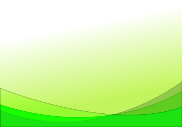 fondo verde abstracto con olas