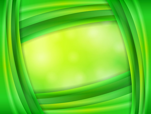 Fondo verde abstracto