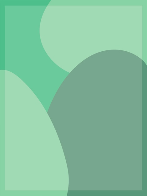 fondo verde y azul con un diseño que dice una pintura
