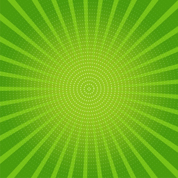 un fondo verde con un círculo verde y azul en el centro