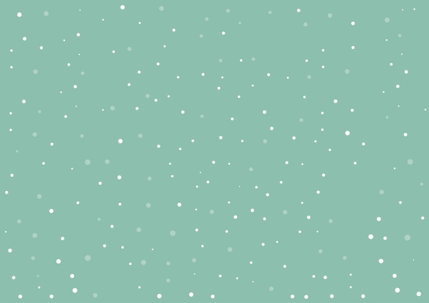 Fondo verde de la decoración de vacaciones de invierno con la tarjeta de felicitación en blanco de vacaciones de copo de nieve perfecta para fondo de papel tapiz fondo de postal