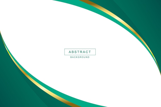 Fondo verde elegante degradado vectorial