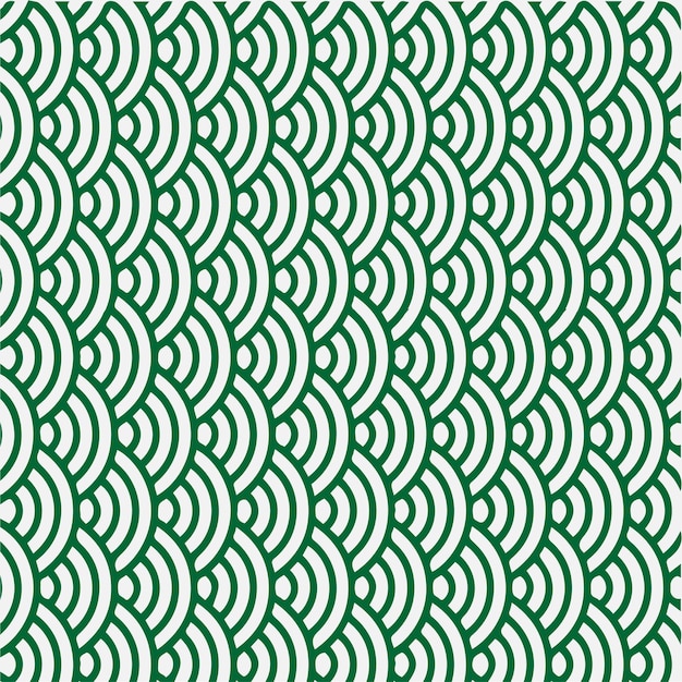 El fondo verde es japonés.