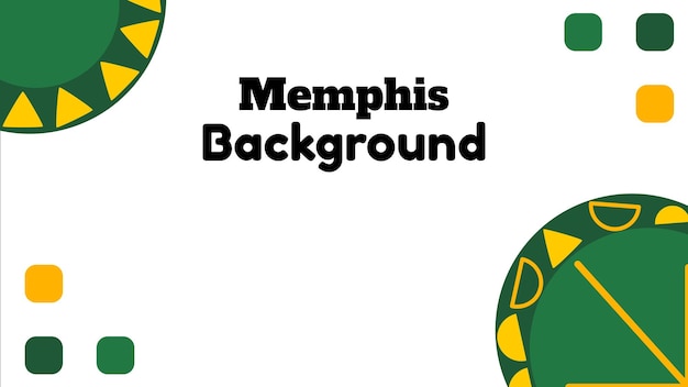 fondo verde étnico de memphis