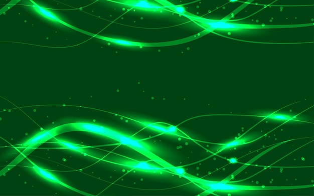 Fondo verde y fondo abstracto con luz