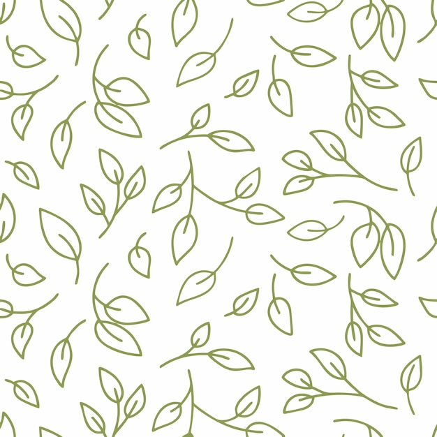 Un fondo verde con hojas y la palabra primavera en él