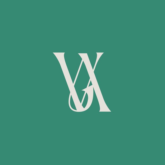 un fondo verde con la letra v en él
