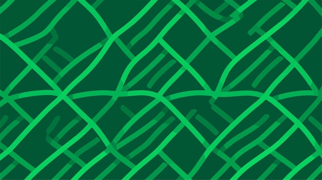 un fondo verde con líneas que muestran las líneas de las líneas