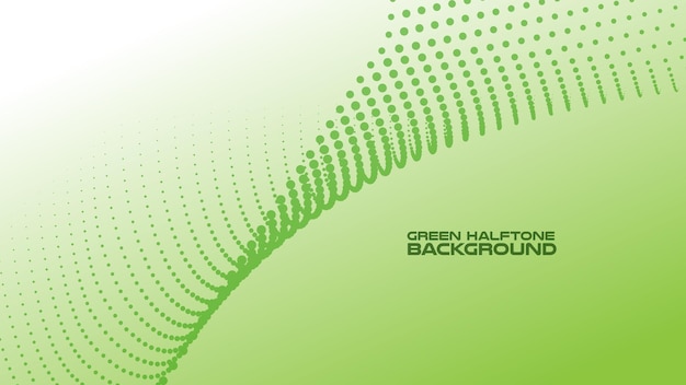 Fondo verde de medio tono con gradiente para el fondo o la presentación