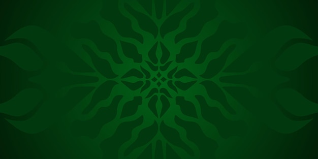 fondo verde con motivos árabes