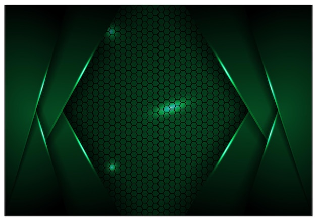 Fondo verde y negro con un patrón verde y la palabra "verde" en la parte inferior.