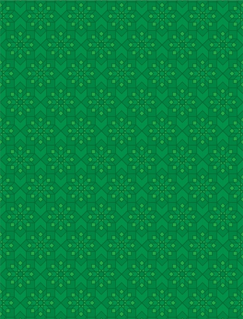 un fondo verde con un patrón de diamantes papel tapiz patrón motivo hoja de flor verde