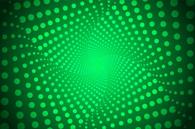 Fondo verde con un patrón ondulado en el medio