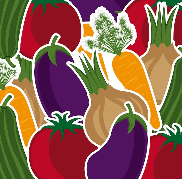 Fondo de verduras