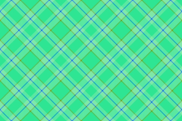 Fondo de verificación de tela Vector de tartán Patrón sin costuras Textura de tela escocesa textil
