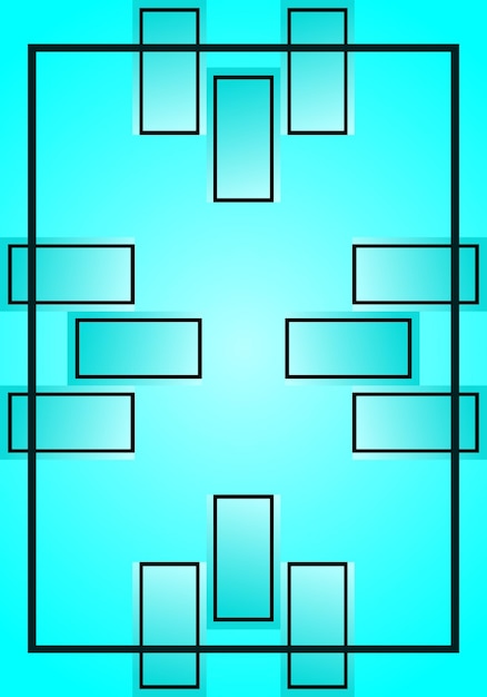 fondo vertical azul de onda abstracta