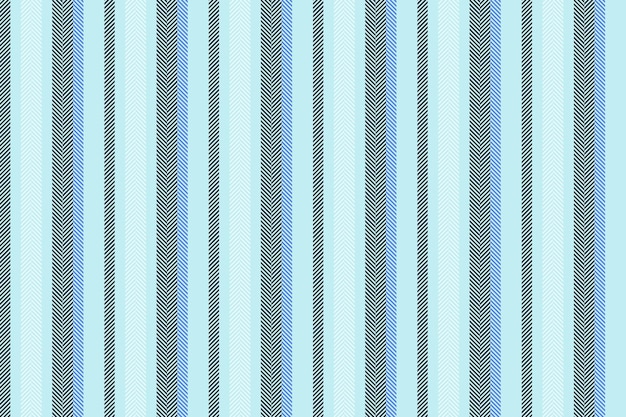 Fondo vertical sin costuras de líneas de patrón de rayas con un tejido vectorial de textura textil en colores claros y negros