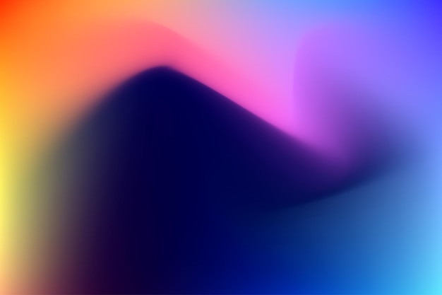Fondo vibrante del prisma de onda de color