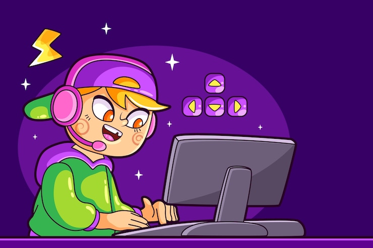Vector fondo de videojuegos