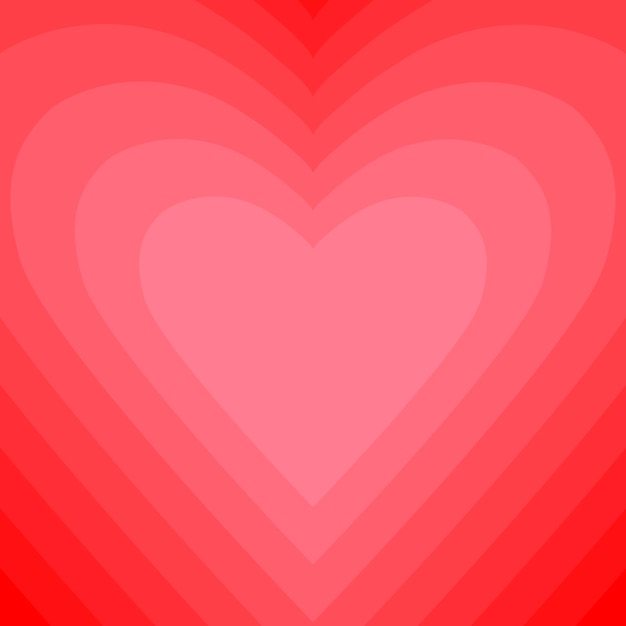 Fondo vintage abstracto con corazón diseño de corazón con capas de tonos de gradiente día de la madre