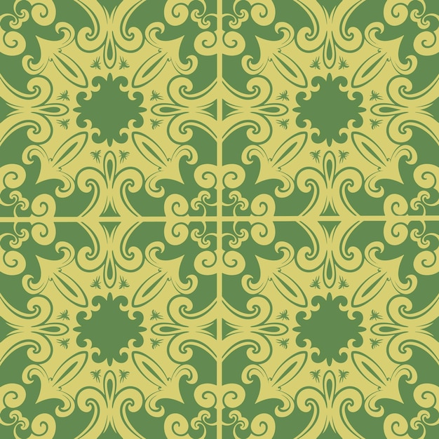 fondo vintage mandala ornamento azulejos cerámicos patrón de mosaico retro geométrico