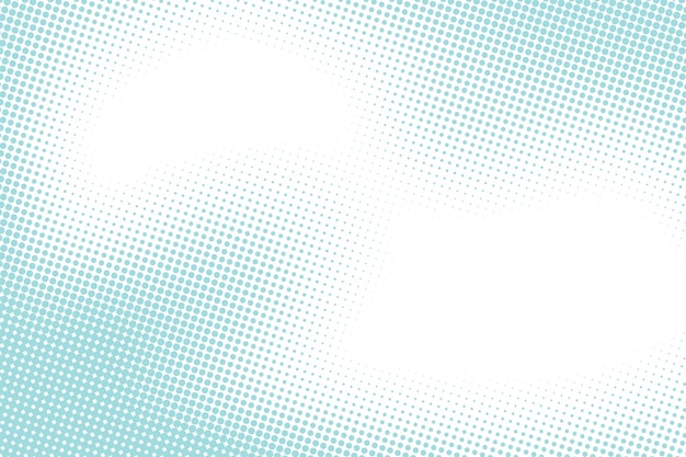 Fondo vintage de puntos azules de semitono de vector