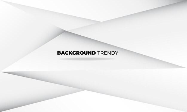 Fondo de Visual Supply Company de color blanco y gris geométrico abstracto para tarjeta de regalo Póster en la página de destino de la plantilla de póster de pared ui ux coverbook baner redes sociales publicadas