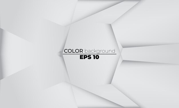 Fondo de Visual Supply Company de color blanco y gris geométrico abstracto para tarjeta de regalo Póster en la página de destino de la plantilla de póster de pared ui ux coverbook baner redes sociales publicadas
