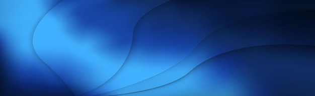 Fondo web abstracto panorámico azul púrpura degradado Vector