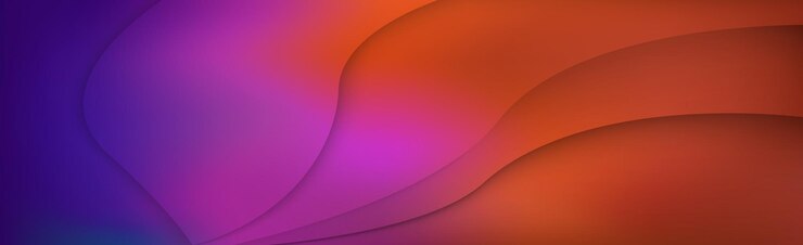 Vector fondo web abstracto panorámico degradado colorido vector