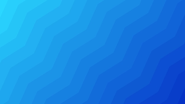 Fondo zigzag azul con gradiente para el fondo o la presentación