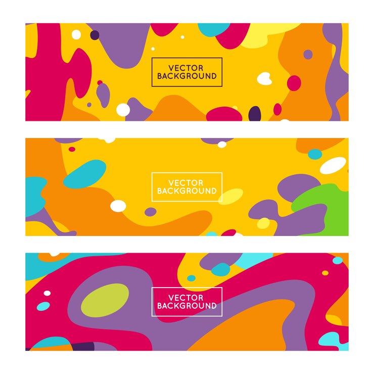 Vector fondos abstractos decorativos vector