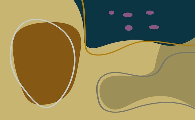 fondos abstractos dibujados a mano varias formas y objetos de garabateo vectorial moderno moderno de moda