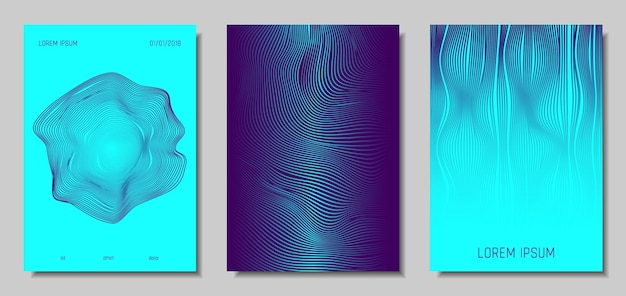 Fondos abstractos con efecto 3d