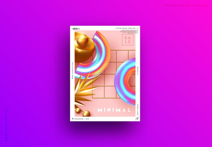 Vector fondos abstractos vectoriales con objetos de diseño realistas en 3d, elementos metálicos geométricos, palma dorada, esfera redonda y globo. banner, carteles, plantilla de diseño de portada. color holográfico y dorado