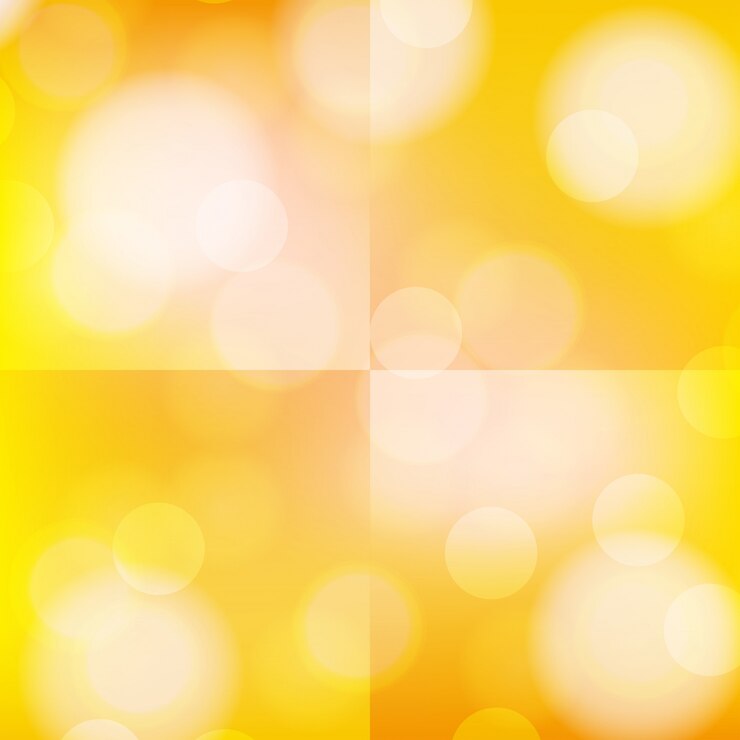 Vector fondos anaranjados brillantes con luces blancas
