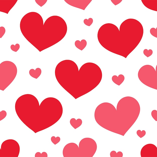 fondos de día de San Valentín patrón sin costuras arte vectorial e ilustración