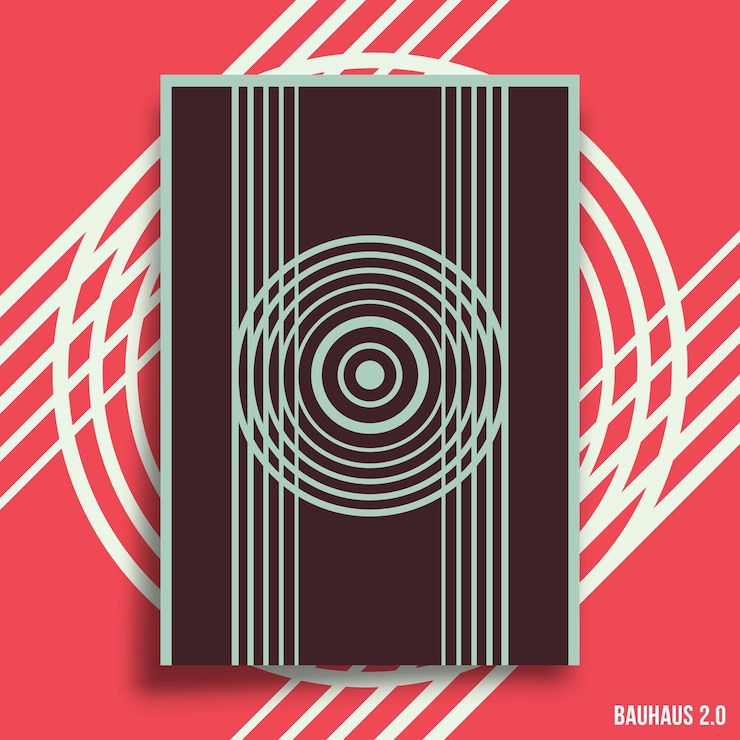 Vector fondos de diseño geométrico mínimo para folletos, carteles, portadas de folletos, tipografía u otros productos de impresión. ilustración vectorial.
